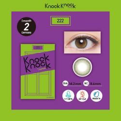 【KnockKnock 1month/ノックノックマンスリー】 1箱2枚（1ヶ月装用）［222］