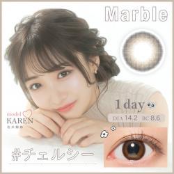 【Marble／マーブル】石川翔鈴イメージモデル 1箱10枚 （1日使い捨て）［チェルシー］