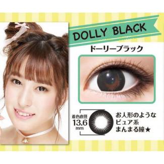 【DOLLY POP／ドーリーポップ】1箱2枚（度なし） [ドーリーブラック]