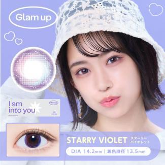 (2箱セット)【グラムアップ/Glam up】 2箱20枚 (1日使い捨て)［スターリーバイオレット］