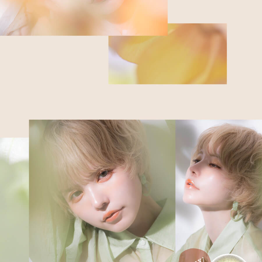 益若つばさプロデュースカラコン AngelColor Bambi Vintage 1day -エンジェルカラーバンビヴィンテージワンデー|