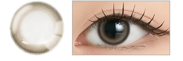 ソヨンイメージモデルカラコン angelique -アンジェリーク｜ネコベージュ