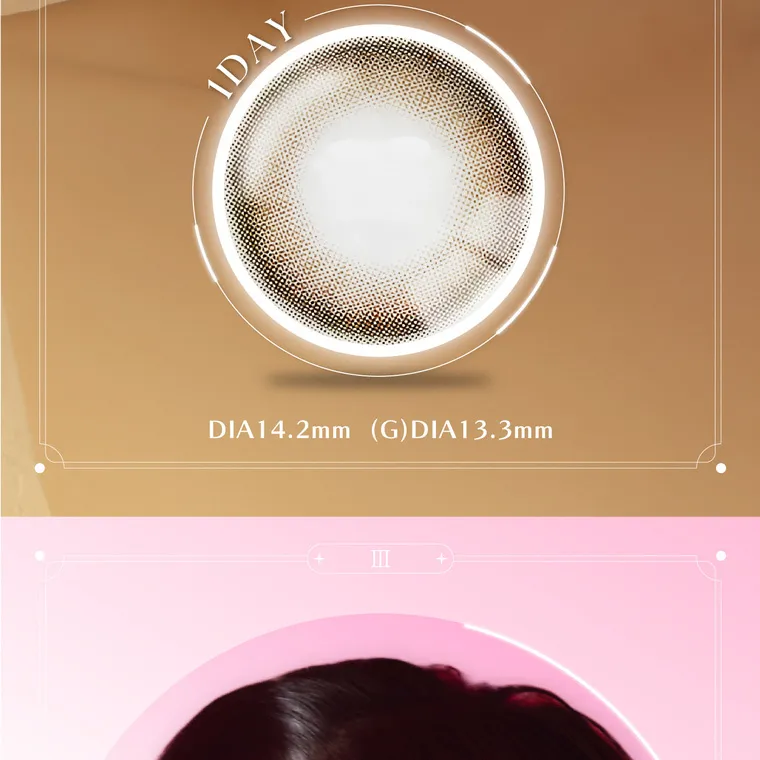 ソヨンイメージモデルカラコン angelique -アンジェリーク｜DIA14.2mm (G)DIA13.3mm