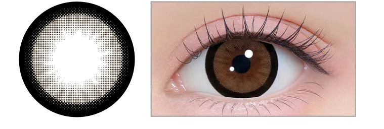 齊藤なぎさイメージモデルカラコン chapun  -シャプン｜みつめてブラウニー