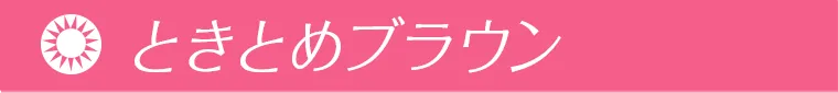 ときとめブラウン