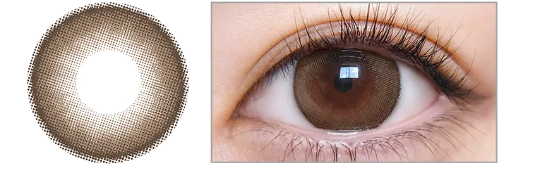 なえなのイメージモデル 超モテコンウルトラワンデー/MOTECON ULTRA ONEDAY |超盛れリングベージュ