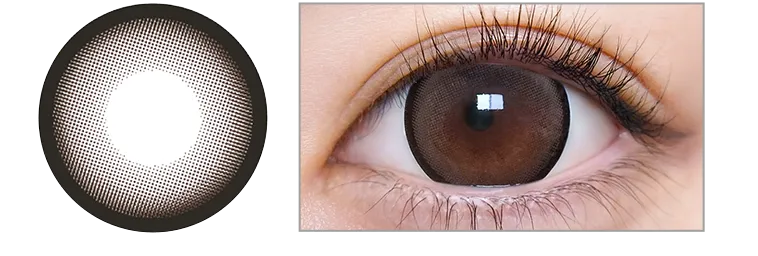 なえなのイメージモデル 超モテコンウルトラワンデー/MOTECON ULTRA ONEDAY |超理想リングブラウン