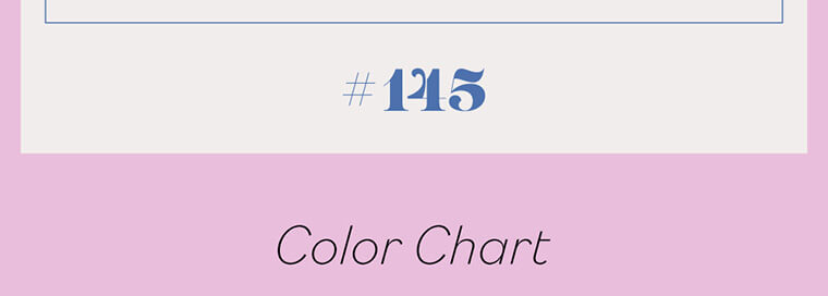 BLACK PINK イメージモデルカラコン CRUUM -クルーム｜#145 Color Chart