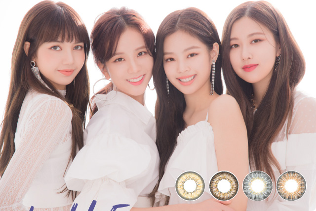 BLACK PINK イメージモデルカラコン CRUUM -クルーム|