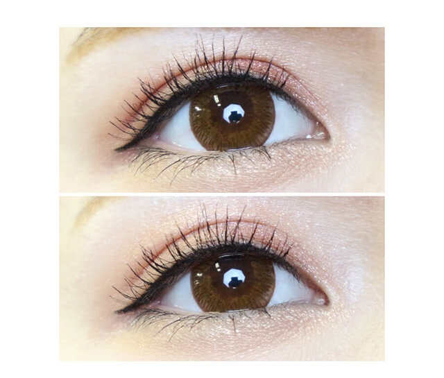今田美桜イメージモデルカラコン Diya1day-ダイヤワンデー|02 Emma Chocorate-エマショコラ DIA14.5mm BC8.8mm GDIA13.6mm 優しい丸目を作り出すショコラカラー。裸眼では出せない甘さで自分史上一番かわいい自分に