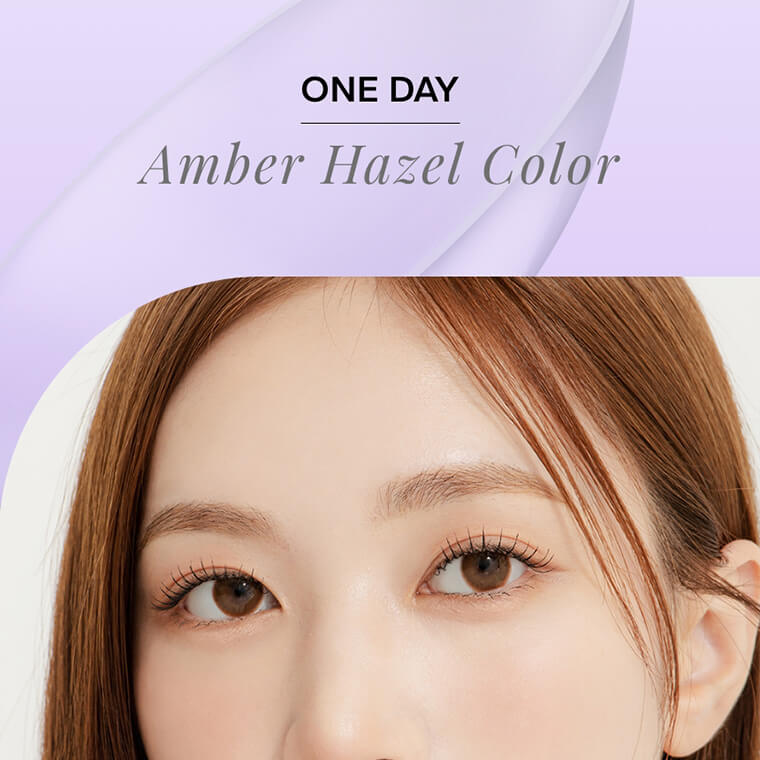 DooNoon GEMSTONES 1day /ドゥーヌーンジェムストーンワンデー｜ONE DAY Amber Hazel Color