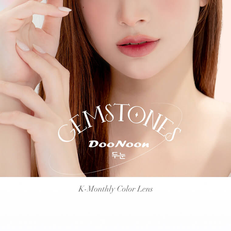 DooNoon GEMSTONES Monthly /ドゥーヌーンジェムストーンマンスリー｜GEMSTONES DooNoon K-Monthly Color Lens