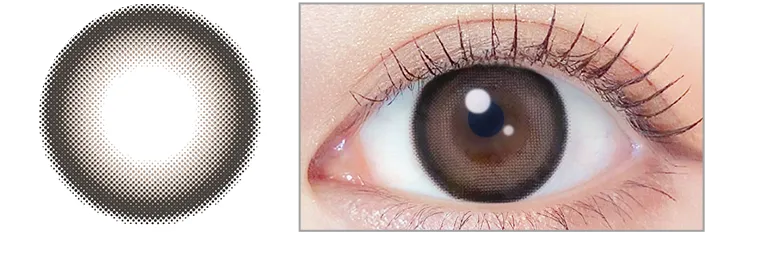 新木優子イメージモデル【エバーカラーマンスリー／EverColor 1MONTH】｜テディモカ