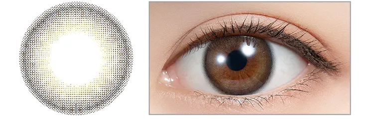 白石麻衣イメージモデルカラコン feliamo -フェリアモ｜コーヒーゼリー（乱視用）