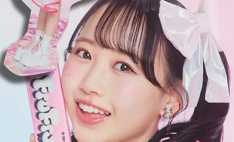 FRUITS ZIPPERイメージモデルカラコン frufru｜