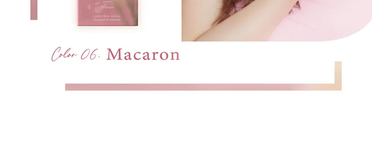 てんちむイメージモデルカラコン【ハルネ／HARNE】｜Color06 Macaron