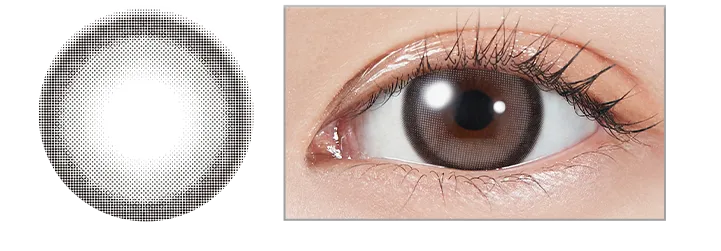 宮脇咲良イメージモデルカラコン【MOLAK 1month/モラクマンスリー】｜グレーバニー