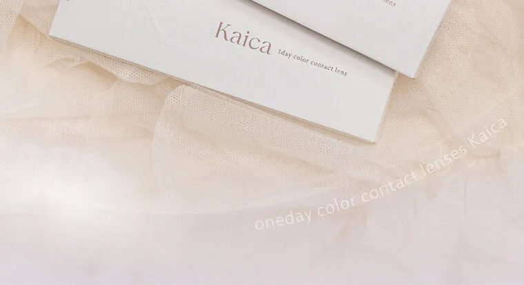 中野恵那イメージモデルカラコン kaica｜