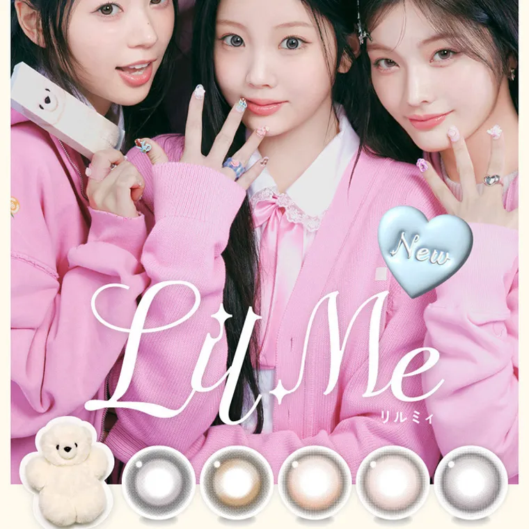 ILLITイメージモデルカラコン LilMe -リルミィ｜New LilMe リルミィ
