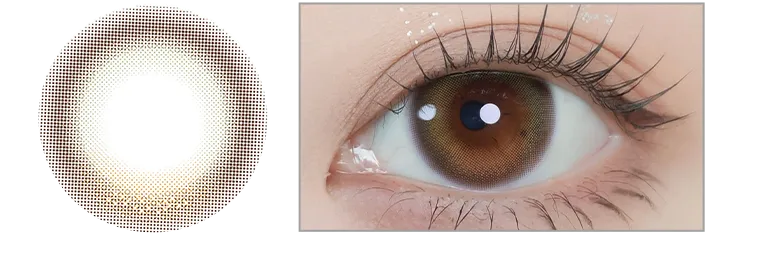 南部桃伽イメージモデルカラコン lilmoon  -リルムーン0.03mm｜ヌードマッチャ
