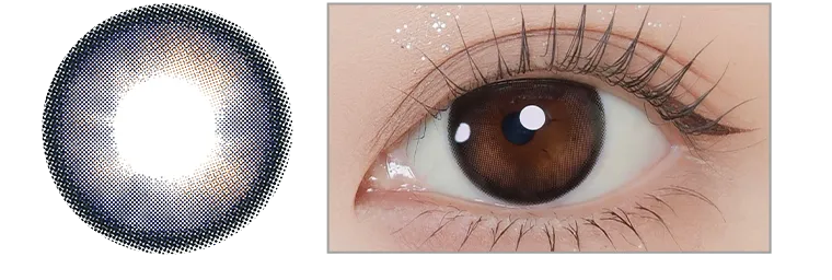 南部桃伽イメージモデルカラコン lilmoon  -リルムーン0.03mm｜ゼロインク
