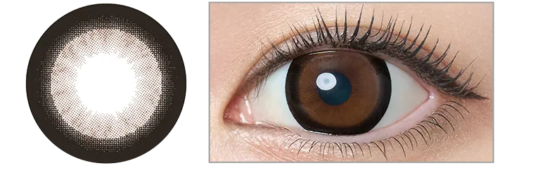 倖田來未イメージモデルカラコン loveil_1month -ラヴェールマンスリー|ブラックビジュー