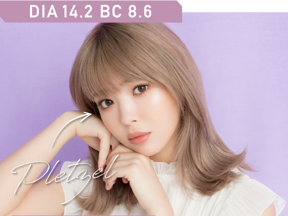 藤田ニコルプロデュース|MarblebyLUXURY 1MONTH-マーブルバイラグジュアリー1month DIA14/2 BC8.6 Pletzel