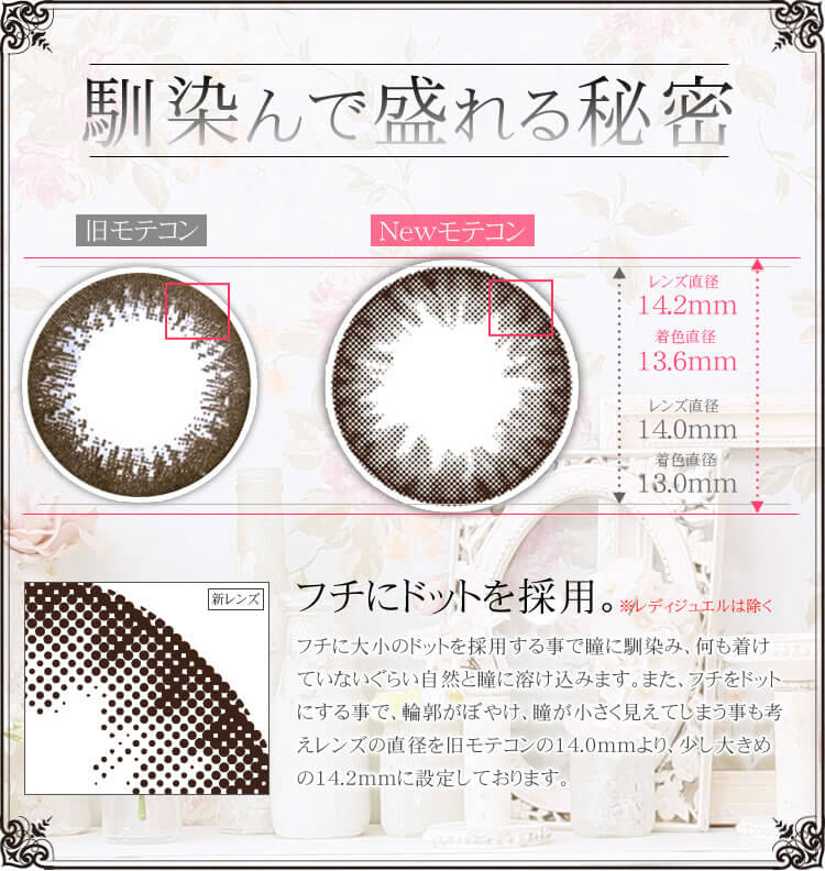 加藤ナナイメージモデルカラコンMotecon