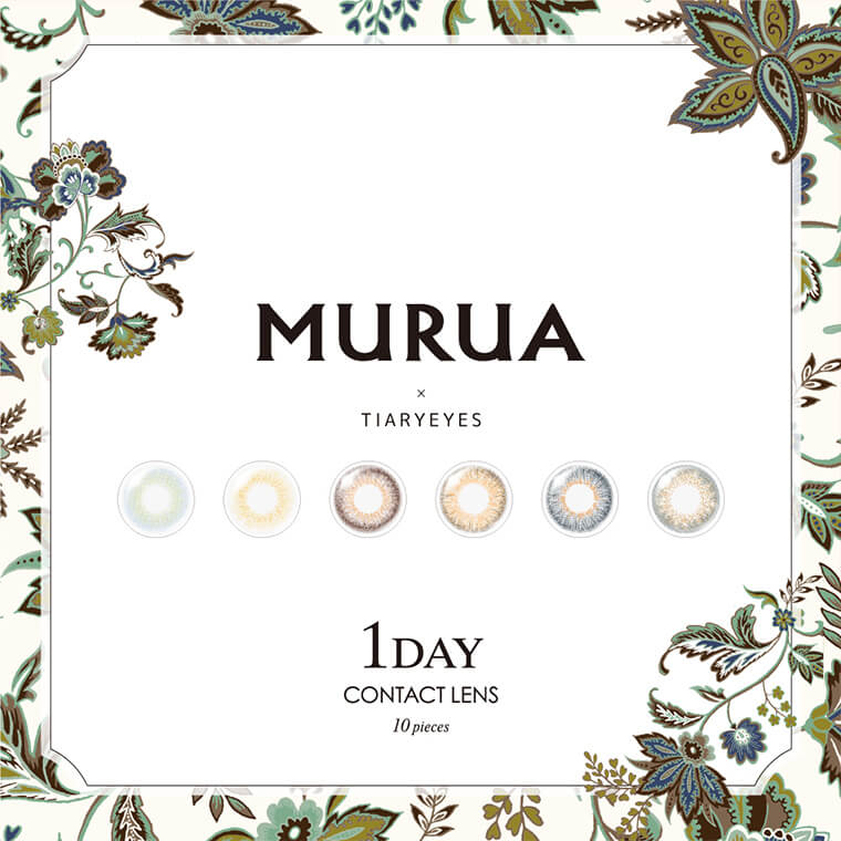MURUA/ムルーア|murua×tiaryeyes 1day contactlenz 10pieces