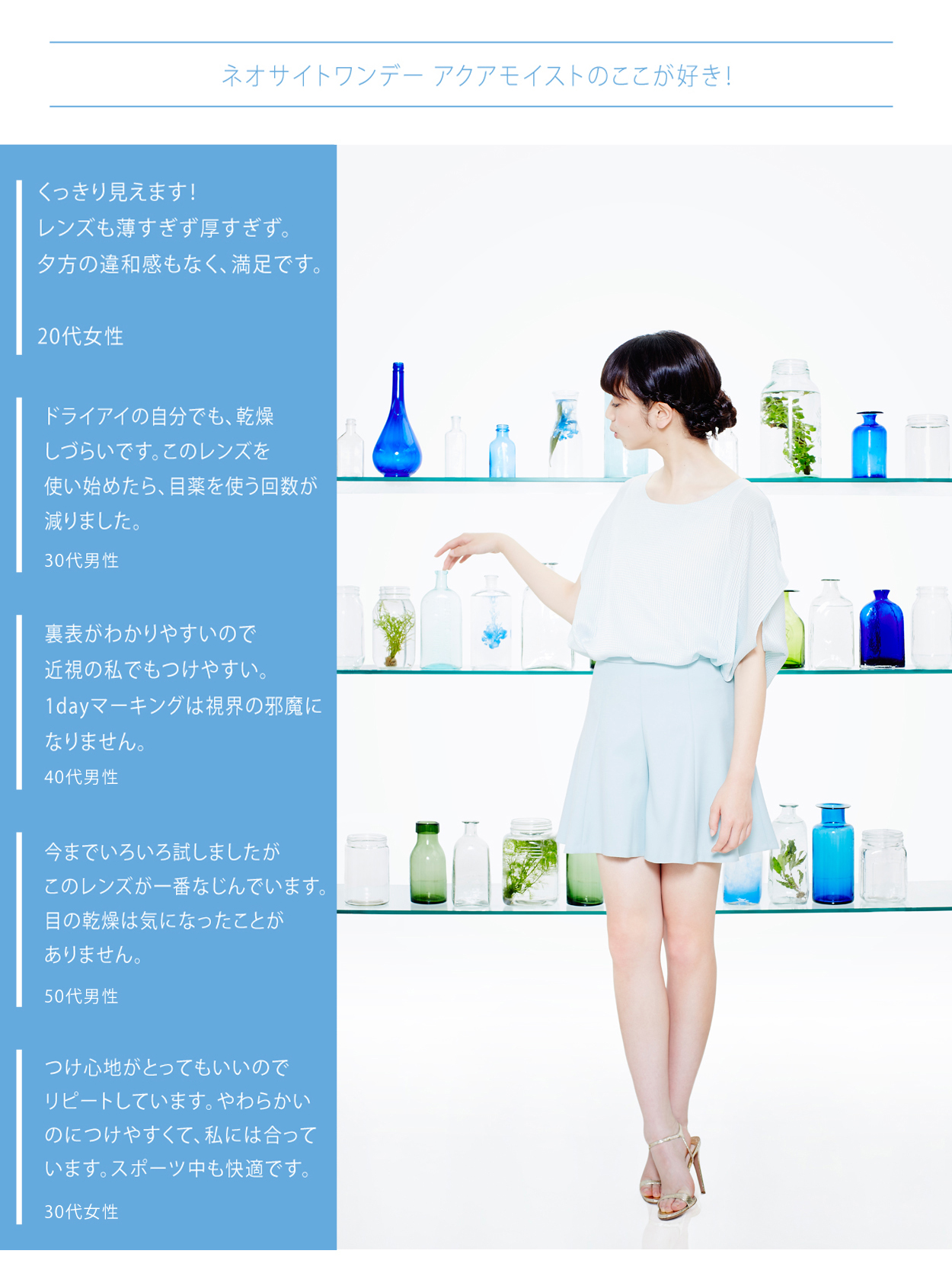 ネオサイトワンデー アクアモイスト 商品説明