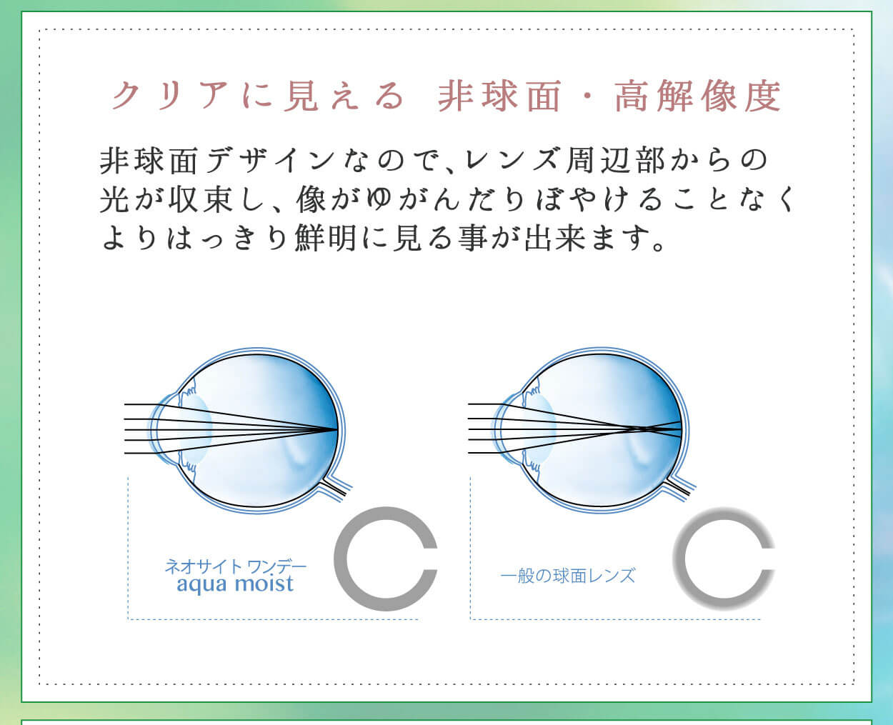 ネオサイトアクアモイスト　商品紹介1