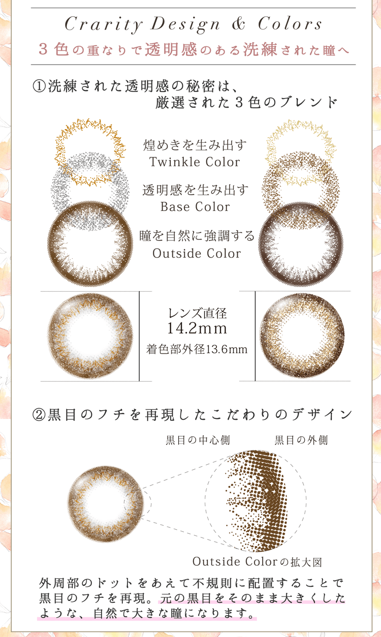 小松菜奈イメージモデルカラコン Neo Sight oneday Ciel UV -ネオサイトワンデーシエルUV|【Ciel Green】『人を惹きつける魅力的な瞳へ』落ち着いたグリーンとオレンジが重なって人を惹きつける魅力的な目元へ。もともとの瞳のキレイな色を、より一層引き立てます。