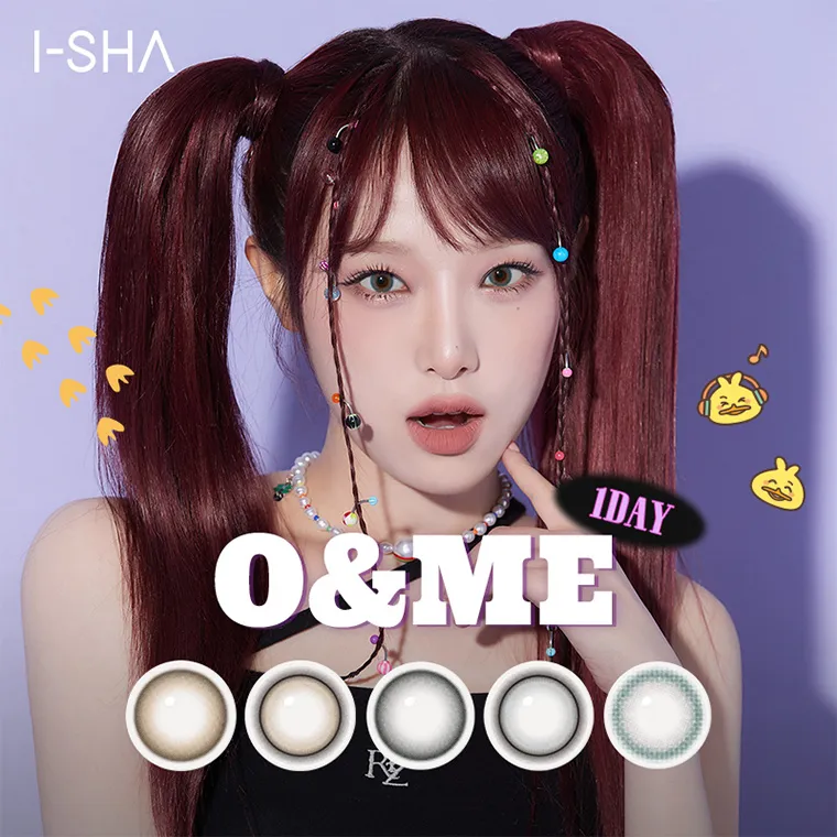 チェ・イメージモデルカラコン oandme  -オーエンミー｜I-SHA 1DAY O&ME