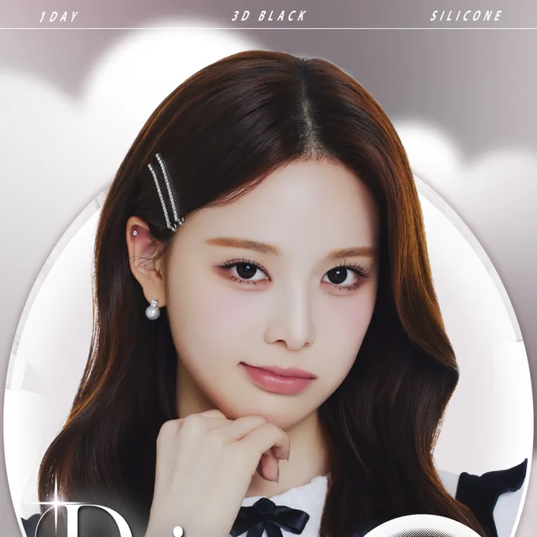 バン・ジミンイメージモデルカラコン 1-DAY Refrear a-eye｜1DAY 3D BLACK SILICONE 