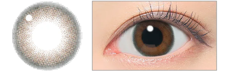 KIM CHAEWON (キム・チェウォン)イメージモデルカラコン ReVIA 1month -レヴィア ワンマンス メルティモア