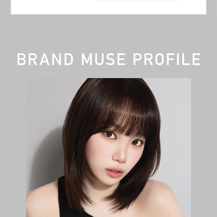 KIM CHAEWON (キム・チェウォン)イメージモデルカラコン ReVIA 1day -レヴィア ワンデー｜BRAND MUSE PROFILE