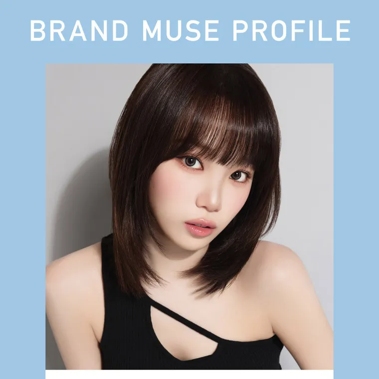 KIM CHAEWON (キム・チェウォン)イメージモデルカラコン ReVIA-bluelightbarrier-1day -レヴィア ブルーライトバリアワンデー｜BRAND MUSE PROFILE