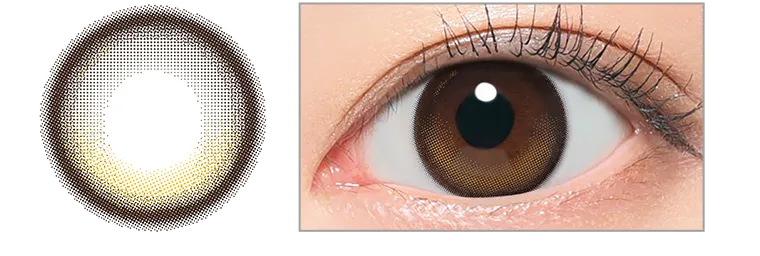 米澤りあイメージモデルカラコン RIARIA 1month 1month -リアリアマンスリー｜リアリーブラウン