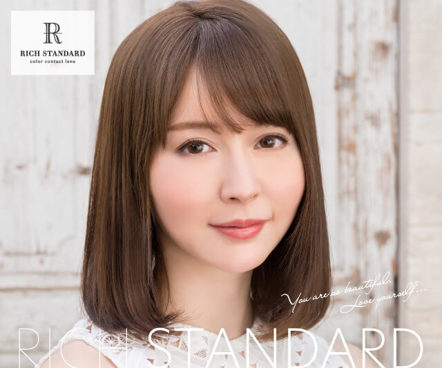 RICH STANDARD 2week -リッチスタンダード2週間|RICH STANDARD color contact lens You are so beautiful. Love youeself... RICH STANDARD