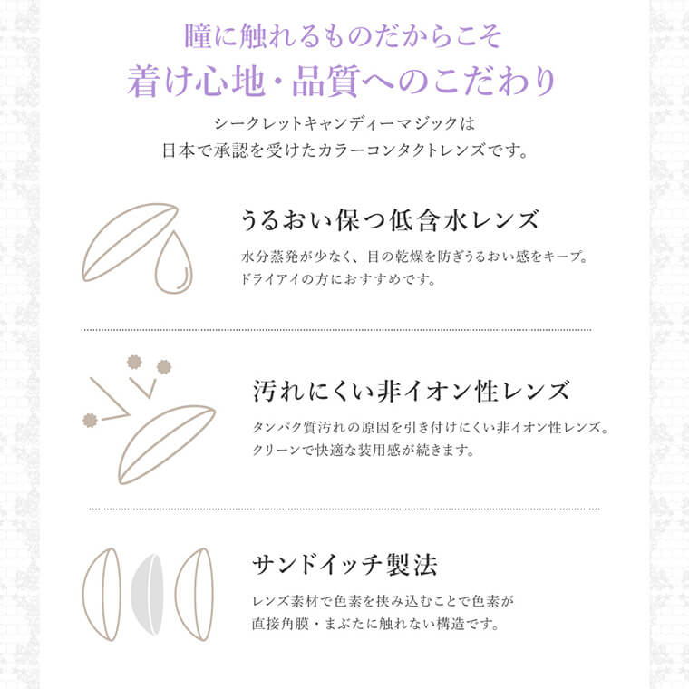 シークレットキャンディーマジックマンスリートーリック商品画像