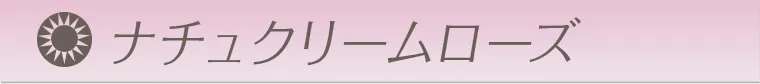 ナチュクリームローズ