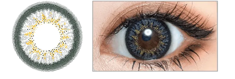 尾崎紗代子(おさよ)イメージモデル トゥインクルアイズワンデー UV+/Twinkle Eyes 1day UV+ |グレージュグレイ