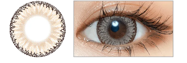 尾崎紗代子(おさよ)イメージモデル トゥインクルアイズワンデー UV+/Twinkle Eyes 1day UV+ |ヘーゼル