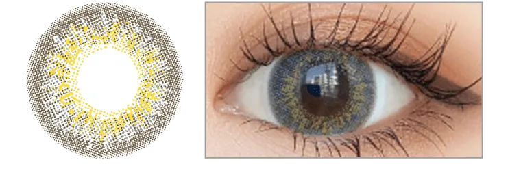 尾崎紗代子(おさよ)イメージモデル トゥインクルアイズワンデー UV+/Twinkle Eyes 1day UV+ |ロシアングレイ
