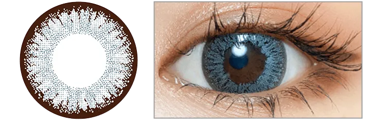 尾崎紗代子(おさよ)イメージモデル トゥインクルアイズワンデー UV+/Twinkle Eyes 1day UV+ |スカイグレイ
