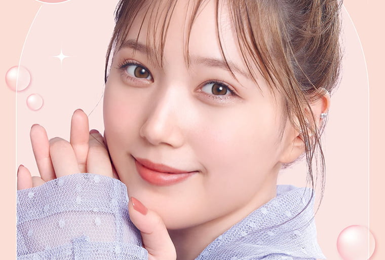 本田翼イメージモデルカラコン Viewm 1day -ビュームワンデー|FUCHI #うるうる #とけこみ INSIDE #キラキラ #繊細