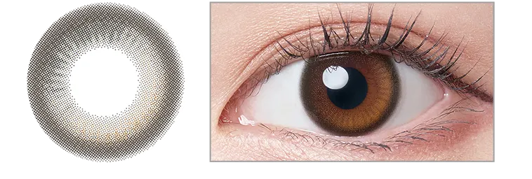 キムミンジュイメージモデルカラコン wanaf -ワナフ|グリームシアー