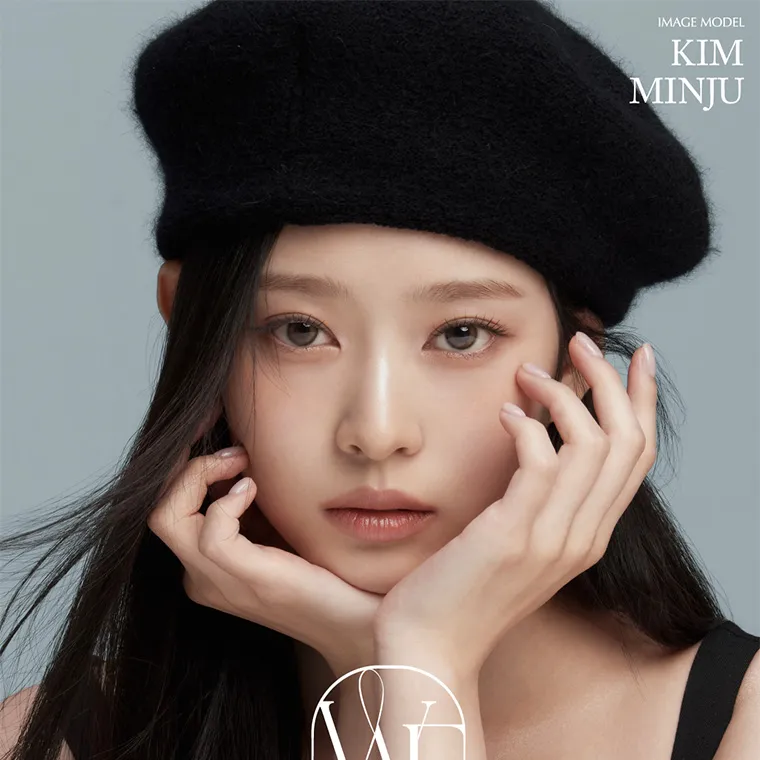 キムミンジュイメージモデルカラコン wanaf｜IMAGE MODEL KIM MINJU